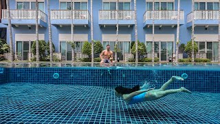 BLU Marine Hua Hin BOUTIQUE HOTEL amp POOL VILLAS IN HUA HIN NEAR TOWN CENTER [upl. by Binky]