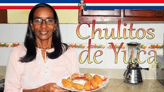 Receta Chulitos de Yuca estilo Dominicano  Cocinando con Yolanda [upl. by Sarah617]