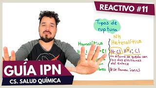 Guía IPN  Reactivo 11 Resuelto  Química 🧪⚗  Ciencias Médico Biológicas [upl. by Zeena]