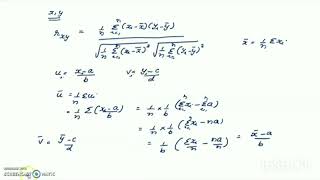 Invariance property of Correlation coefficient [upl. by Redmond]