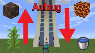 Schnellster Wasser Aufzug in Minecraft 120  121 Guide [upl. by Nudd123]