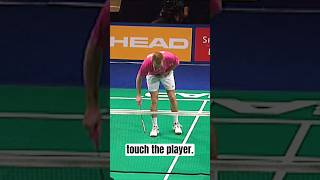 When the Umpire is unprofessional 🤬badminton youtube youtubeshorts [upl. by Atat]