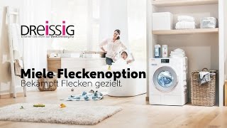 Miele Produkteigenschaft Fleckenoption [upl. by Billye]