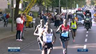 Berlin Marathon 2014  WORLD RECORD  020257 by Dennis Kimetto [upl. by Noryv]