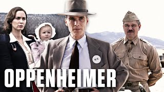 Oppenheimer Cast Interview Cillian Murphy Matt Damon amp Emily Blunt Talk Christopher Nolans Epic [upl. by Philbo627]