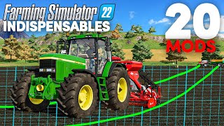 Farming Simulator 22  20 MODS INDISPENSABLES pour vos parties  FS22 Mods [upl. by Sedgewake]