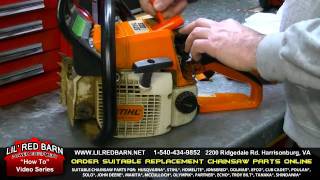 How to Do a Tune Up on a Stihl 021 023 025 Chainsaw [upl. by Papotto907]