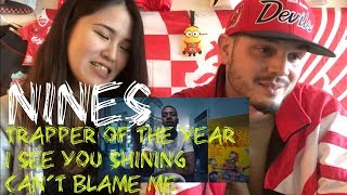 Nines  Trapper Of The Year I see You Shining Cant Blame Me  REACTION to UK RAP SBTV [upl. by Avirt]