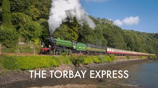 61306 Mayflower Storms On to Kingswear with the Torbay Express  2024 [upl. by Asha295]