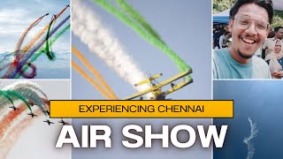 airshow trending chennai youtubeindia Best Air Show In Chennai 2024  Bunty Sanghvi [upl. by Eibber243]