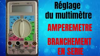 Comment mesurer l’intensité du courant dans un circuit électrique Électricité  Collège [upl. by Savage]