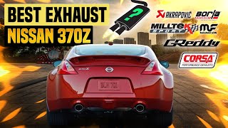 Nissan 370Z Exhaust Sound 🔥 StockTomeiArmytrixInvidiaNismoReviewModifiedTurboStraight Pipe [upl. by Dalli372]