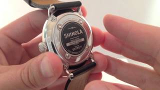 Shinola The Runwell 47mm Watch Review and Video Review [upl. by Bevash]