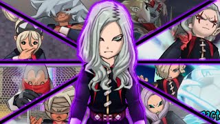 Vamptym Nosfanatica  All Hissatsu Techniques  Inazuma eleven 3DS [upl. by Notfilc388]