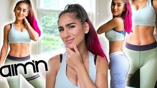 Affordable Aimn Activewear Leggings Honest Review [upl. by Yrrek]