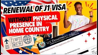 How to apply for DS 160 for J1 Visa Renewal Part 1  RETURN TO HOME COUNTRY WAIVED [upl. by Kirch42]