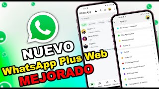 Nuevo WhatsApp Plus Web V504 para Android ¡Vinculación Mejorada [upl. by Kinney38]