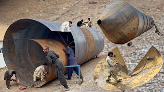 Manufacturing Process Of A Huge Silo Tank With Limited Equipments [upl. by Bernardine934]