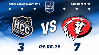 09082019 HC La ChauxdeFonds  Lausanne HC 37 [upl. by Kipp]