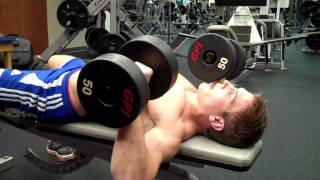 How To Dumbbell Chest Press [upl. by Akcimahs]