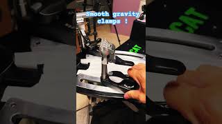 Best racquet stringer clamps in action Shorts tennisstringing racquetstringing asmr [upl. by Milks792]