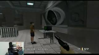 N64 GOLDENEYE 007 Mission 2 Severnaya  Part 2  Bunker Nintendo 64  RARE [upl. by Alisa]