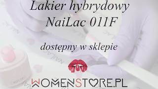 Lakier hybrydowy NaiLac 011f  kolor gęstość krycie [upl. by Marcelo511]