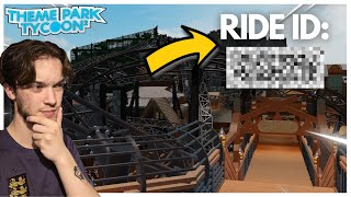 FREE Theme Park Tycoon 2 RECREATION Roller Coaster IDs to use [upl. by Allekram]