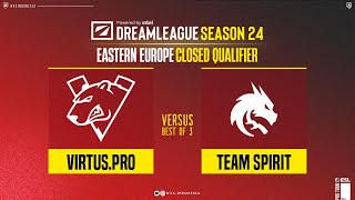 Palianytsia vs OG  Lower Bracket Final Bo3  DreamLeague S24 WEU CQ VEENOMONDOTA [upl. by Tezil]