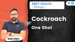 Cockroach  One Shot  Biology  NEET 2022  Pratham Nahata  Unacademy NEET Vijay [upl. by Brendin]