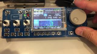 mcHF SDR QRP transceiver kit resceiving signal [upl. by Wyatt133]