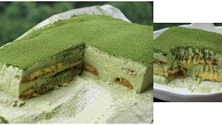 日式抹茶提拉米苏蛋糕 ｜ Japanese Matcha Tiramisu Cake [upl. by Nerra]