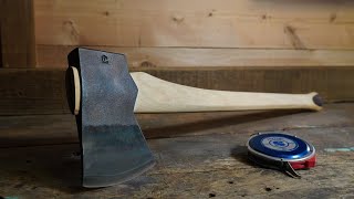 A Fallers Axe Etched initials Crazy blued finish [upl. by Lorin]