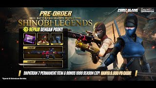 🔴 JANGAN LUPA PO BATTLEPASS SHADOW STRIKE  LIVE HARI KE TIGAPULUHENAM pointblank [upl. by Lyrad]