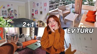 EV TURU 🏡 Minimalizme savaş açtım 😡 21 minnoş evim 💕 [upl. by Norvell]