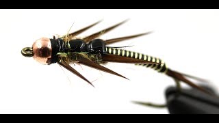 Fly Tying Wired Stonefly Nymph [upl. by Jaunita]