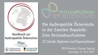 Die Außenpolitik Österreichs in der Zweiten Republik Eine Bestandsaufnahme  Panel 2C [upl. by Yarised]