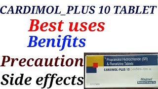 Cardimol plus 10 tablet best uses benifits precaution and side effectd in hindi [upl. by Oiramd]