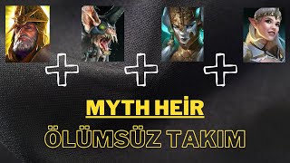 Myth Heir Tüm Boslar Tek Key Ölümsüz Takım Raid Shadow Legends [upl. by Adnuhsor]