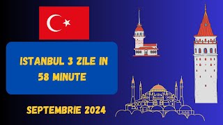 🇹🇷 Istanbul  Turcia ✅ Vlog de călătorie 3 zile în orașul de pe două continente [upl. by Atilahs]