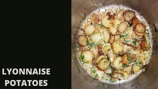 Lyonnaise Potatoes the EASIEST side dish  Alex Wojciak [upl. by Evans]