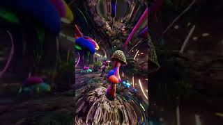 Psychedelics Visuals videos on Acid Shroom LSD watch while High Trippy diffusion 56 Mushroom Visual [upl. by Sirrap]