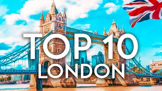 TOP 10 Things to do in LONDON  2023 Travel Guide [upl. by Llenroc124]