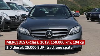 Mercedes C 220 2018 mai bun ca Audi A4 2018 Cata Cars DB [upl. by Adnahsat312]