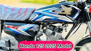 Honda 125 New Model 2025 Honda CG 125 Model 2025 New 125 2025 Model Honda 2025 Moded 125 New [upl. by Bonnes]