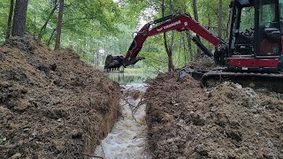 Busting The Dam On A 60 Year Old Irrigation Pond [upl. by Eidua988]