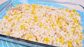 Arroz Blanco con Elote en Olla de Presión Eléctrica Oster y otras marcas o estufa [upl. by True]