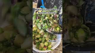 Cheesy Bacon Brussels Sprouts [upl. by Rochelle]