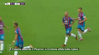 Il Catania attende il Picerno a Crotone sfida tutta irpina [upl. by Torrlow]