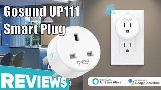 Gosund Wi Fi Smart Plug UP111 Hardware Review [upl. by Millian402]